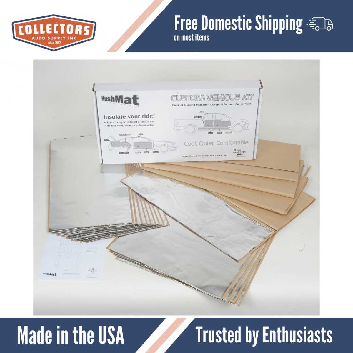 Sound Deadener Complete Vehicle Insulation Kit for 1954-1959 Ford