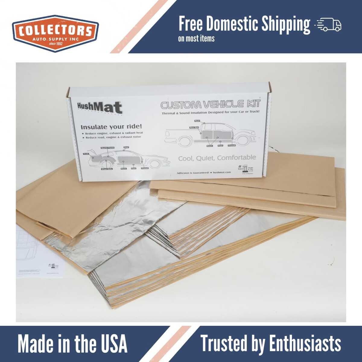 Sound Deadener Vehicle Insulation Kit for 1973-1987 Chevrolet 62901