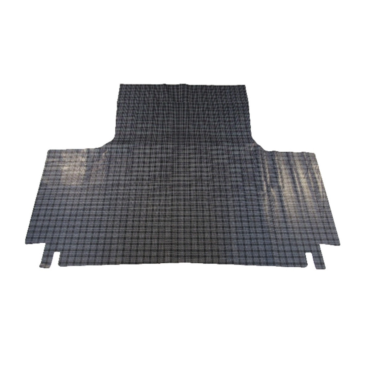 Trunk Floor Mat Cover for 1968 Plymouth Fury 2-Door Convertible Vinyl Gray Herringbone