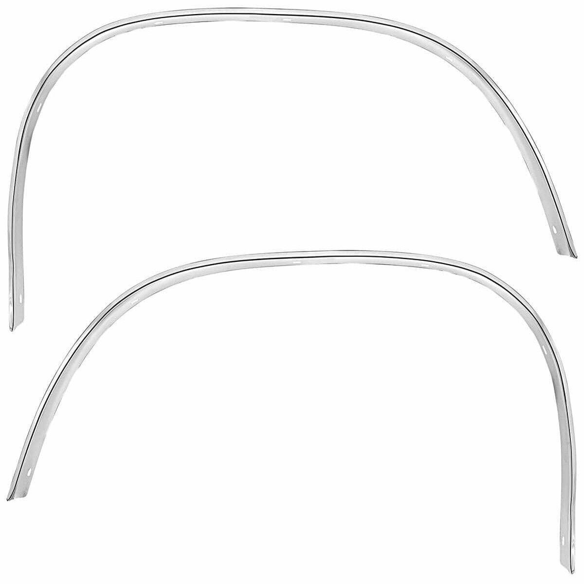 Wheel Opening Moldings for 1967 Chevrolet Chevelle Rear Pair