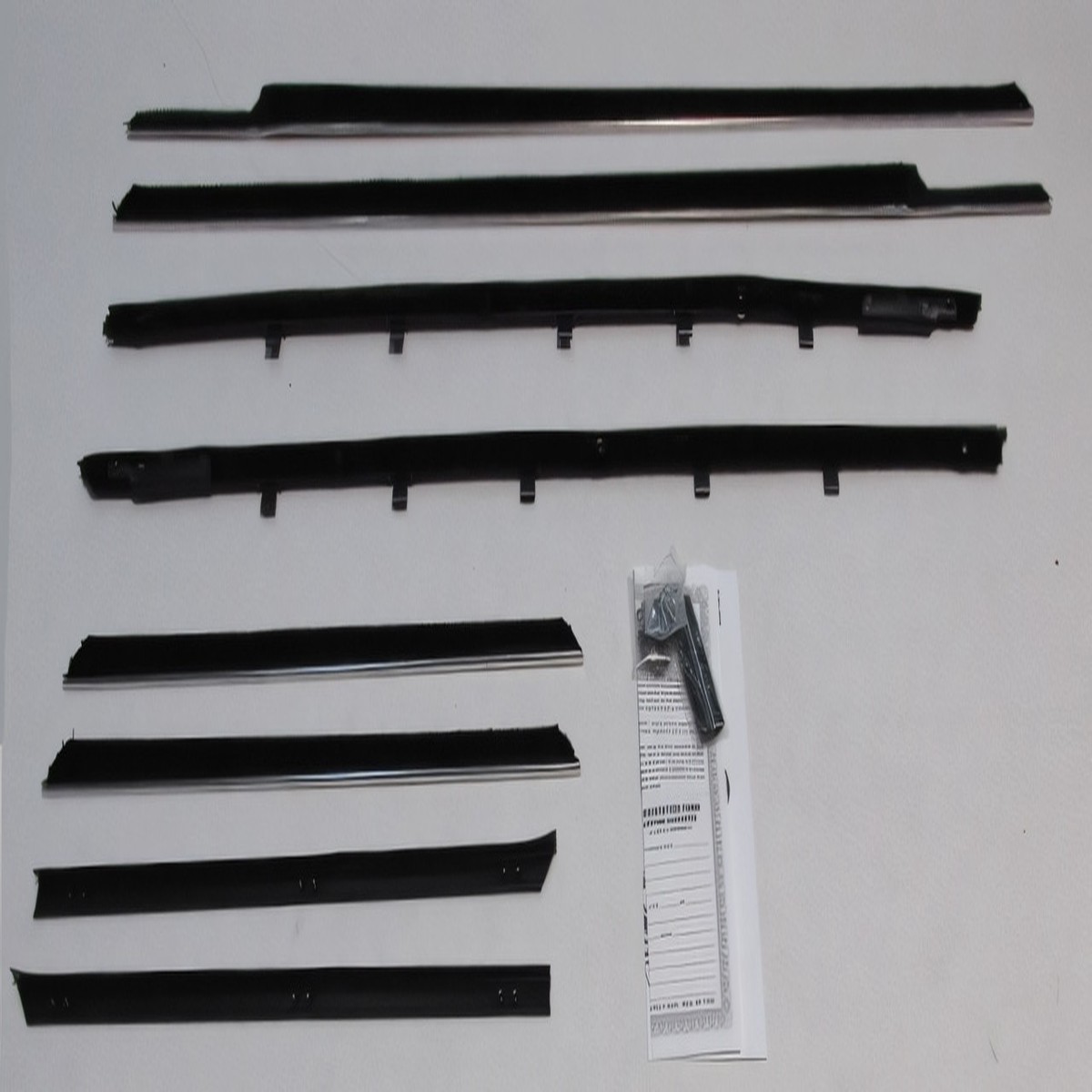 Window Sweeps Felt Kit for 1963 Buick Lesabre 2 Door Convertible OEM Made in USA