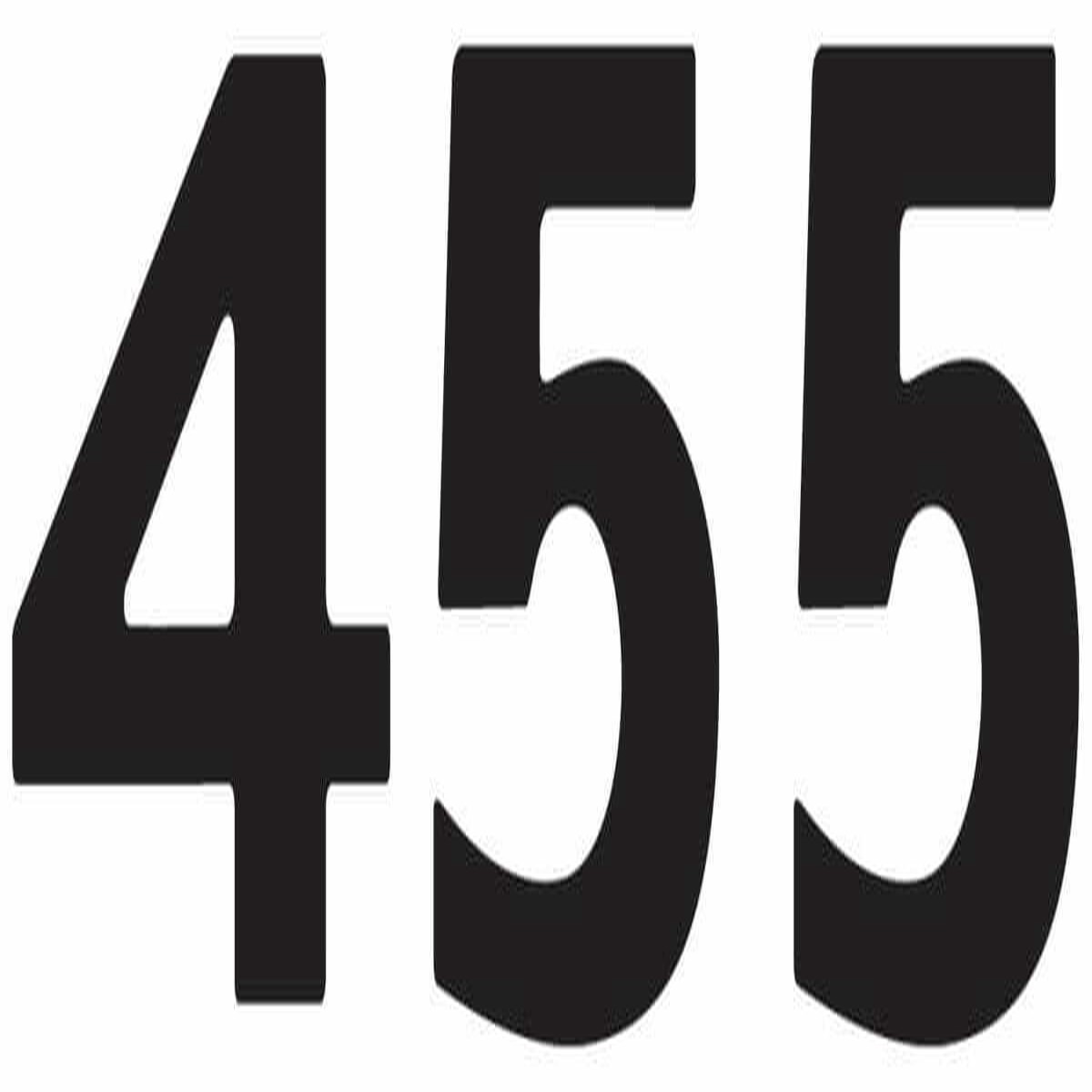 Hood Scoop Decal for 1973 Pontiac GTO LeMans 455 Hood Scoop Black Each