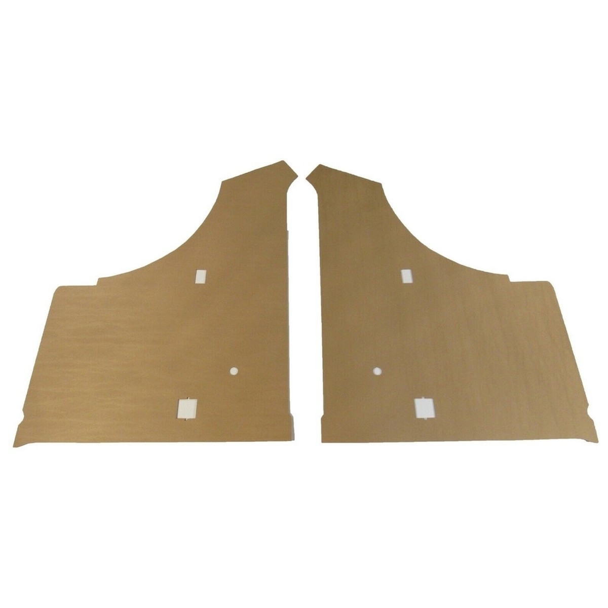 Interior Side Panel Backer Board for 1946-1978 Plymouth P-15 2 Door Sedan 2pc