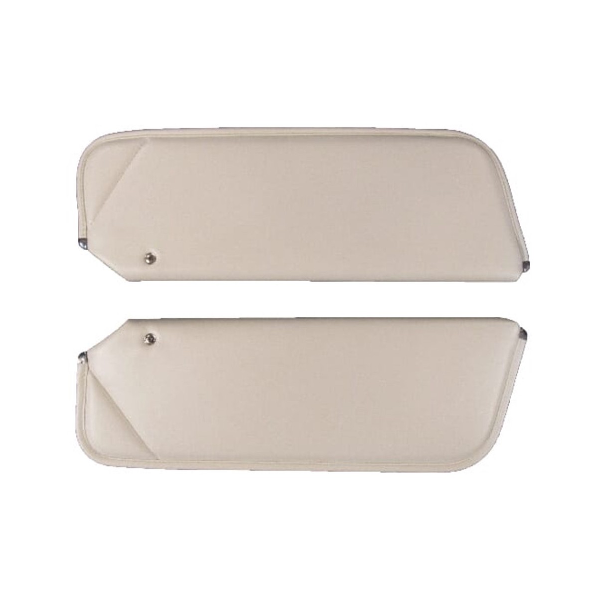 Sun Visor for 1977-1981 Pontiac Firebird 2 Door Coupe CardboardFiberboard Sierra Black Sierra Vinyl 2 Piece