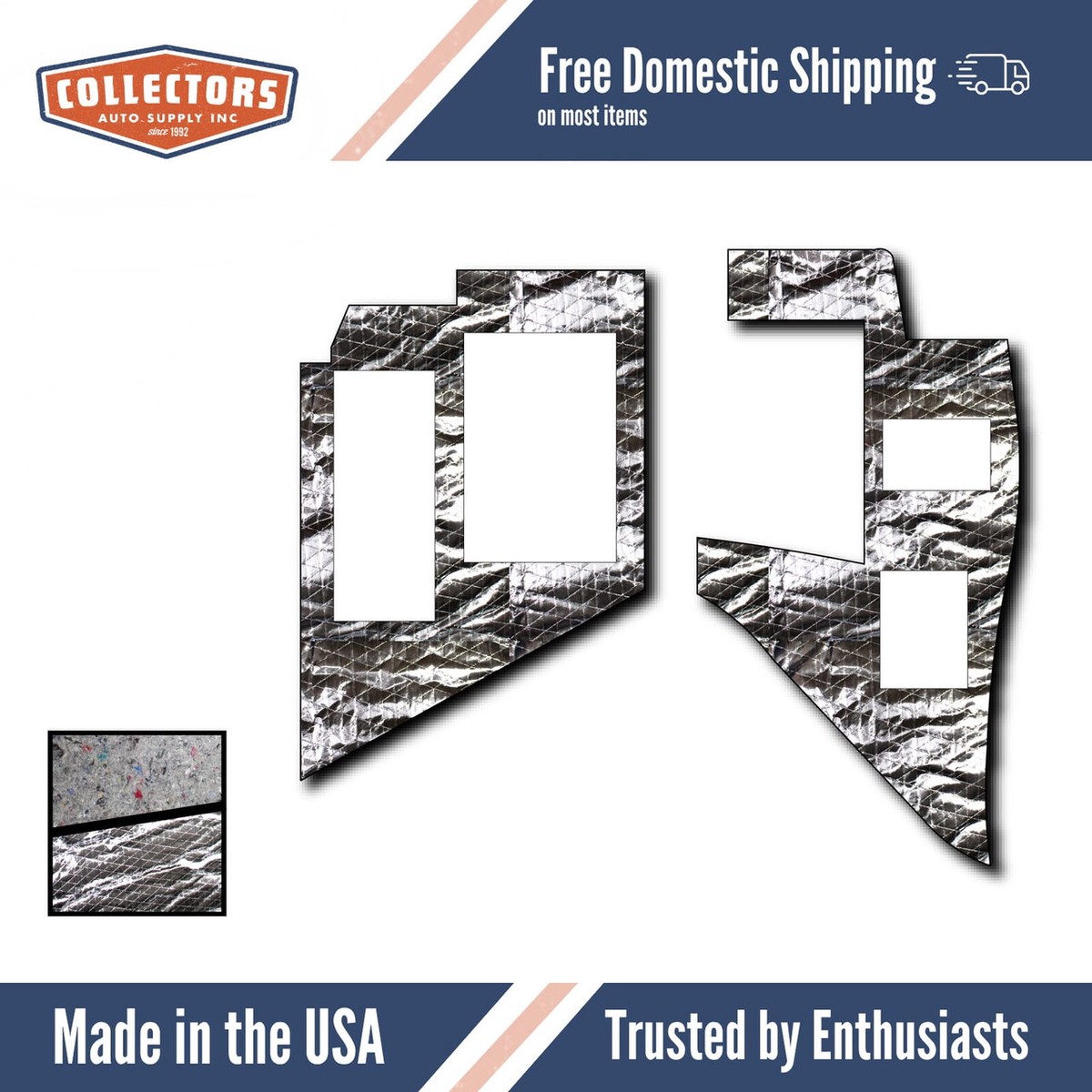 Cowl Insulation Kit for 1980-1986 Ford Bronco