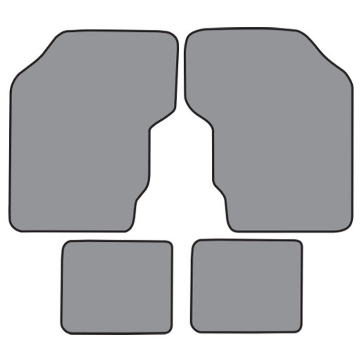 Floor Mats for 1983-1986 Nissan Pulsar NX Cutpile 4Pc