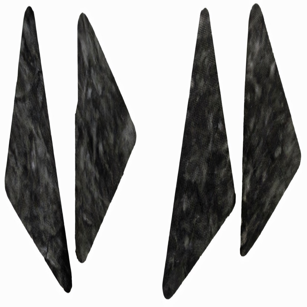 Hood Insulation Pad Flat Fiberglass 4pc for 1966-67 Chevrolet Chevy II Nova