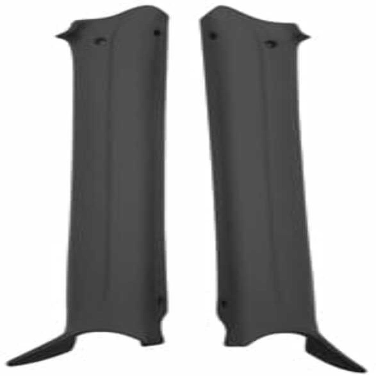 Pillar Moldings for 1968-1969 Buick Chevrolet Teal Blue with Pillar Post 2 Pcs