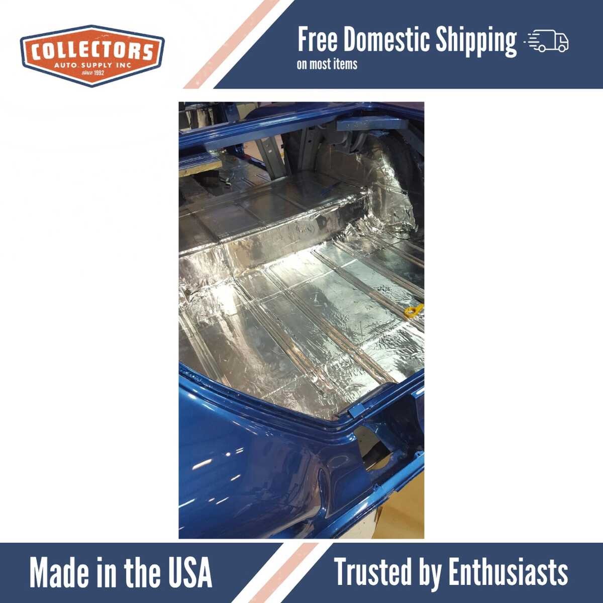 Sound Deadener Trunk Insulation Kit for 1959-1960 Chevrolet Bel Air