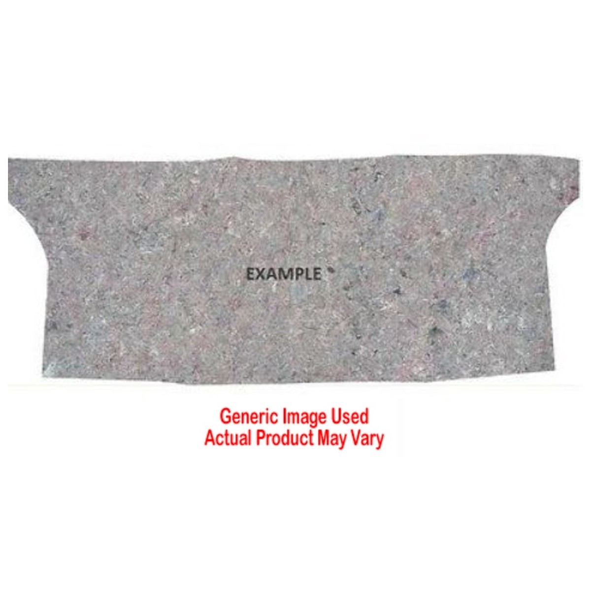 Trunk Divider Insulation Jute 1pc Gray for 68-72 Olds Cutlass Convertible 2DR