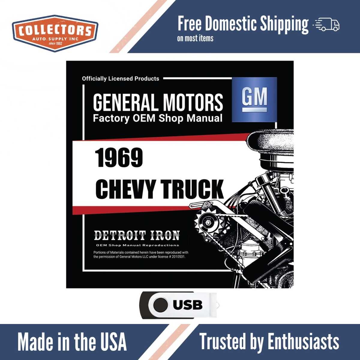 Digital Shop Manual and Resources for 1969 Chevrolet Truck