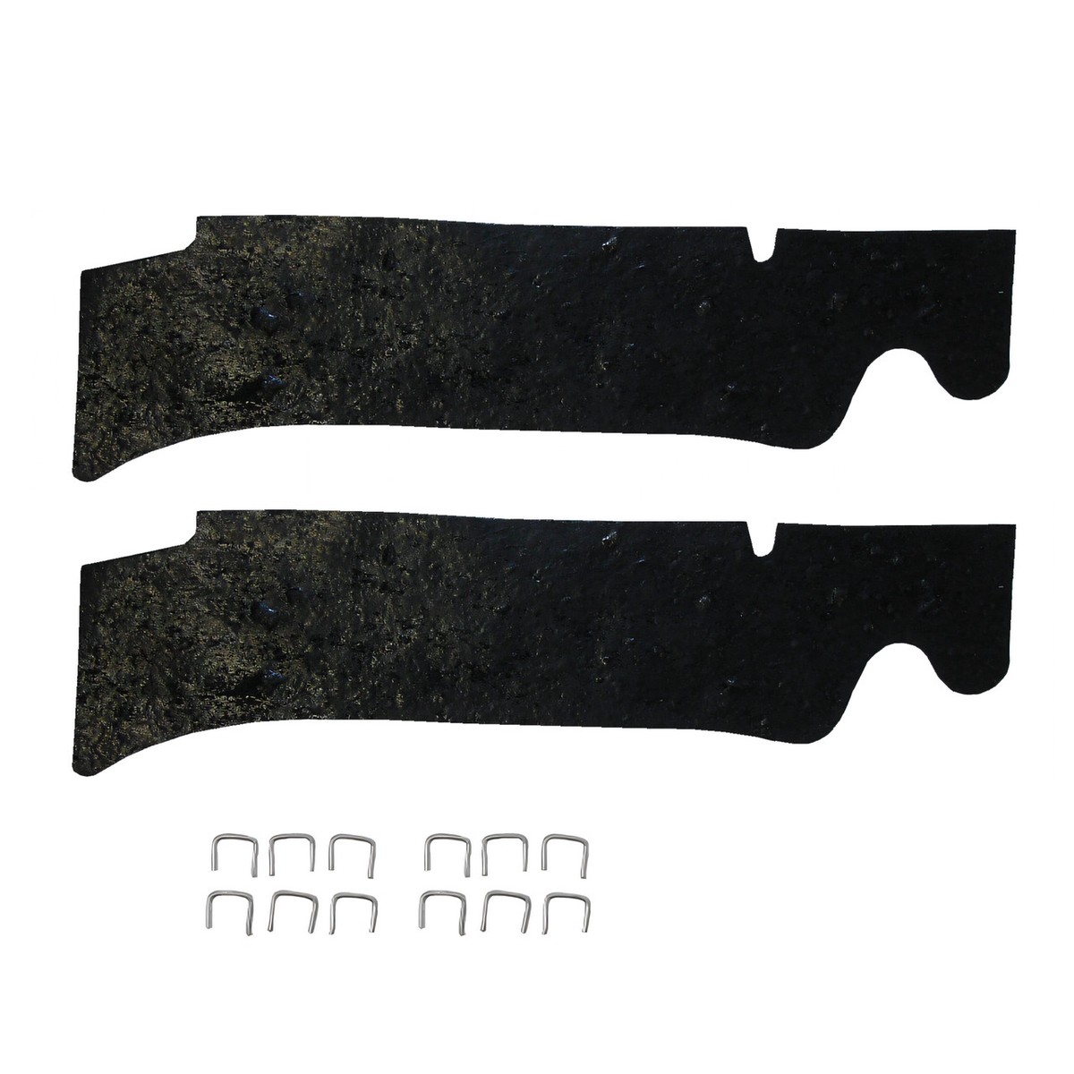 Rear Bumper to Body Filler Pair for 1963 Chevrolet Bel Air Impala