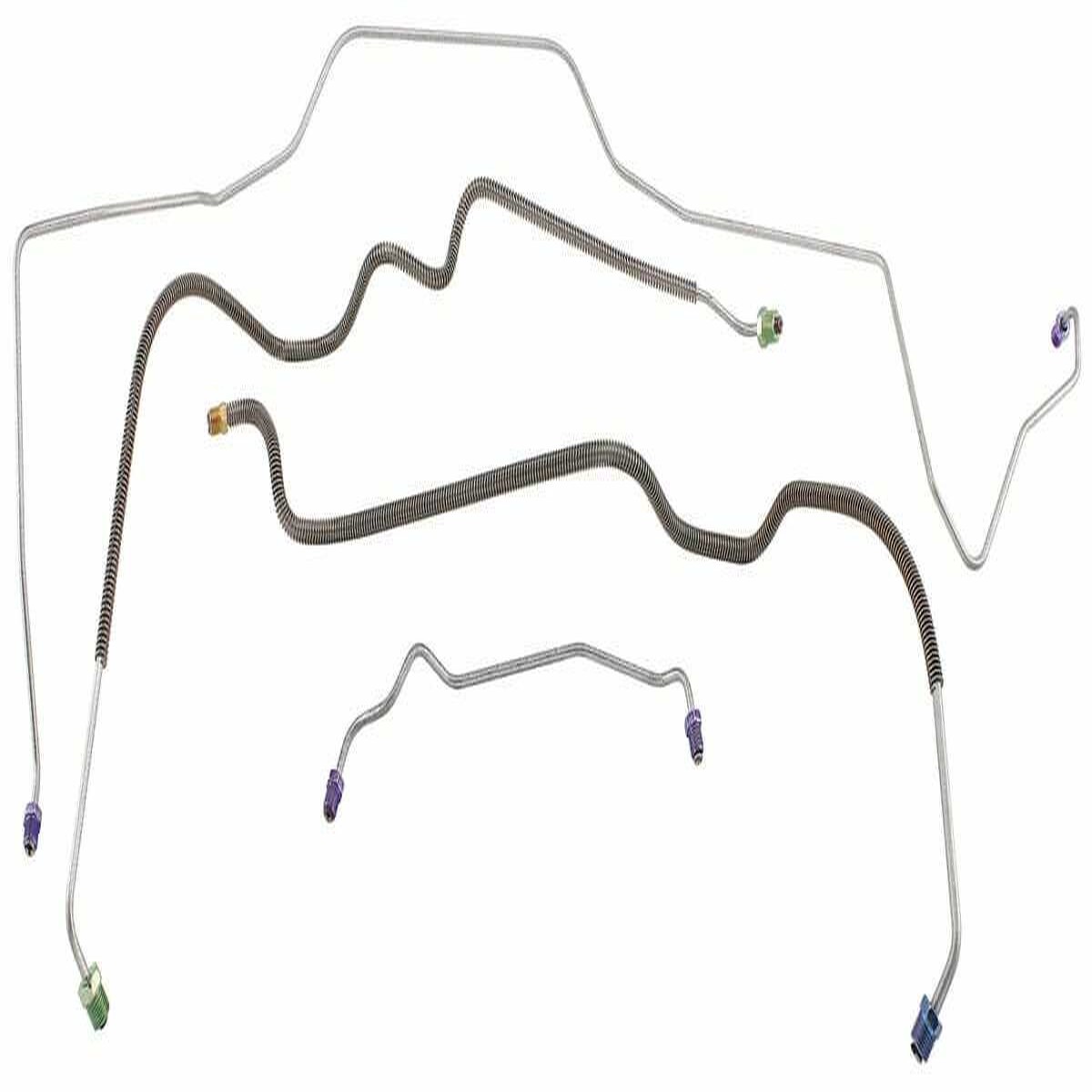 Brake Lines for 1971-1972 Buick Pontiac Stainless Steel Front