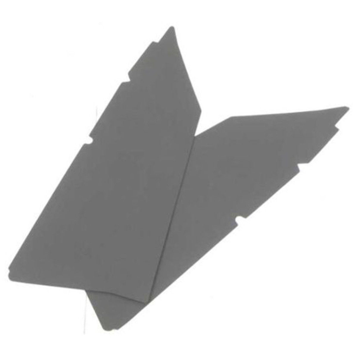 Interior Trim Sail Panels for 1973 Dodge Charger SE 2 Door Hardtop CardboardFiberboard Perforated Black