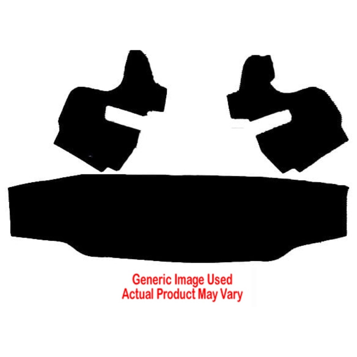 Trunk Side Panel Board for 1958 Oldsmobile Super 88 2-DR Gray Crowsfoot 3 pcs