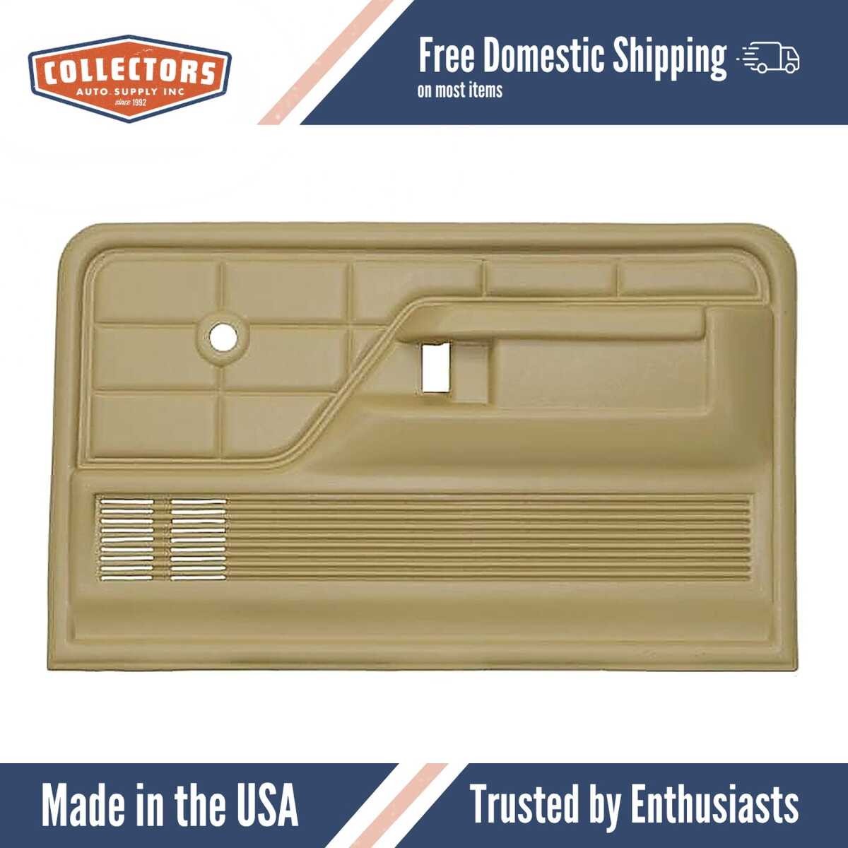 Door Panels Black for 1973-1979 Ford F-Series
