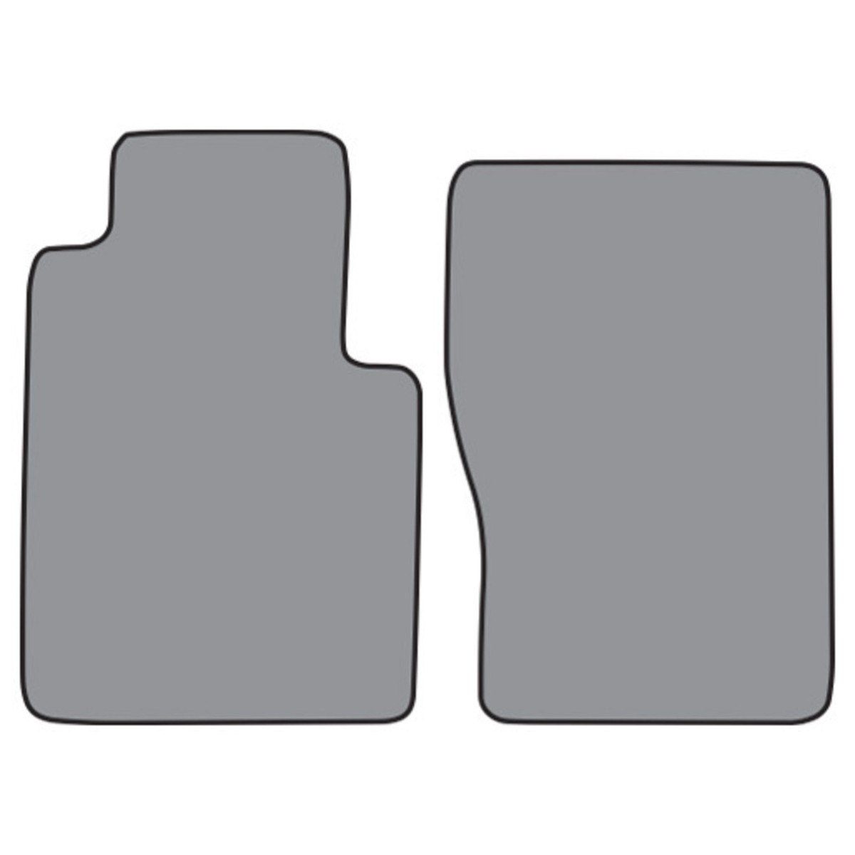 Floor Mats for 1969-1970 International 1300D Reg Cab 2Pc