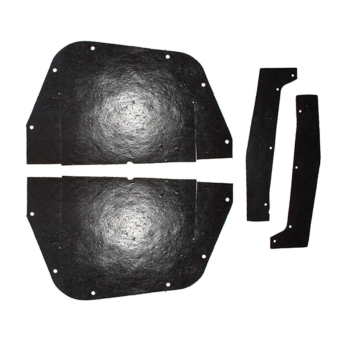 A Arm and Frame Dust Shield Kit 4 Piece for 1964-1967 Oldsmobile Cutlass Supreme