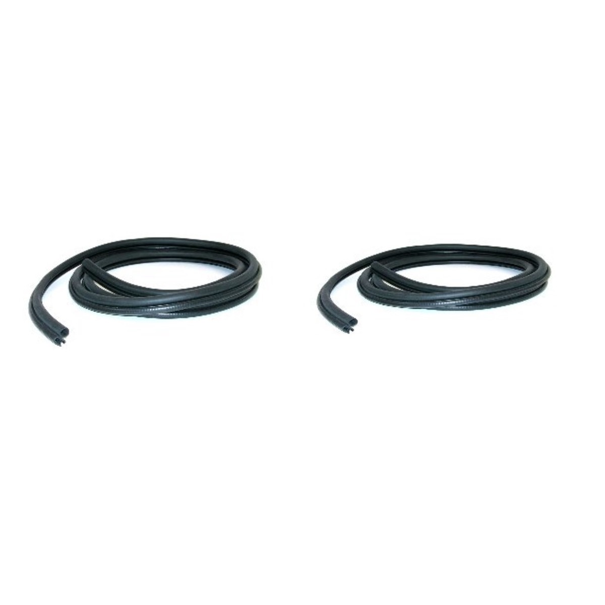 Door Rubber Weatherstrip Seal Front Lh and Rh Kit for 1999-2006 GM Avalanche