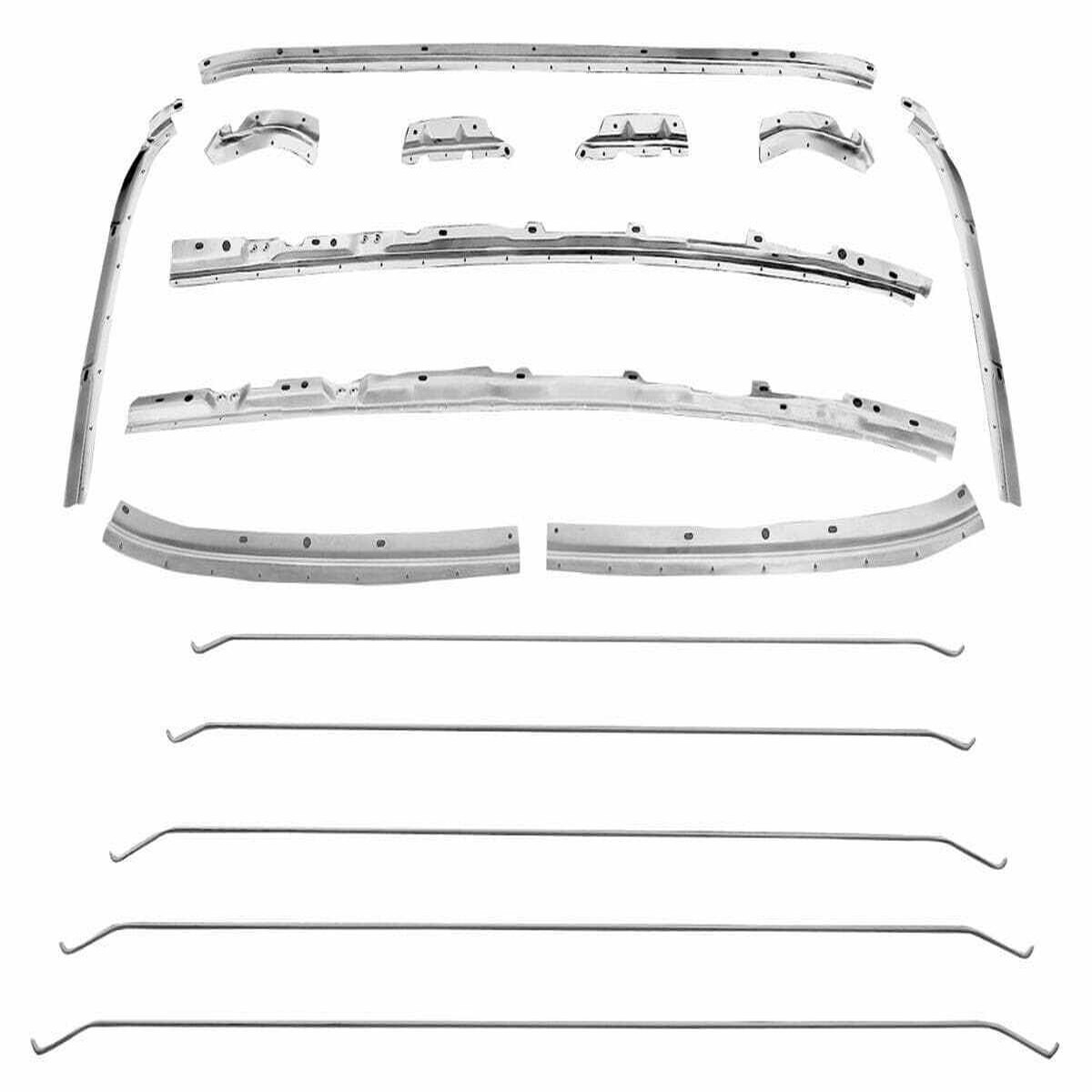 Headliner Bracing for 1968-1972 Chevrolet Chevelle Coupe Inner