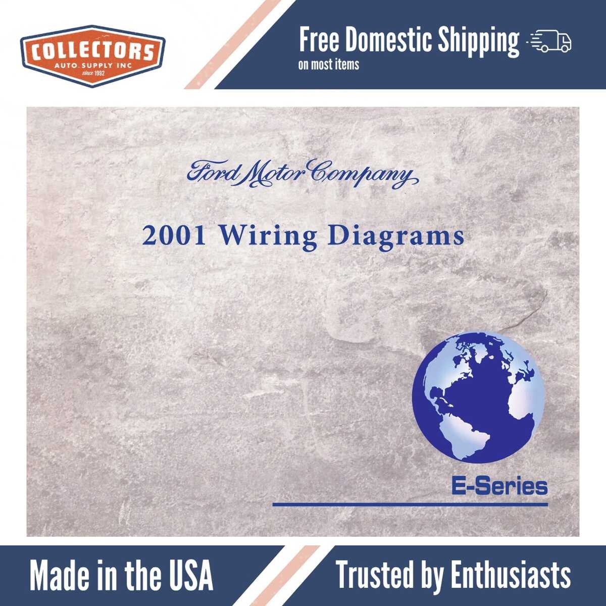 2001 Ford E-Series Wiring Diagrams Manual