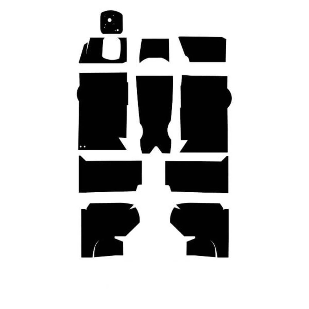 Complete Interior Insulation Kit for 1933-1934 Ford Tudor Slant Back Sedan