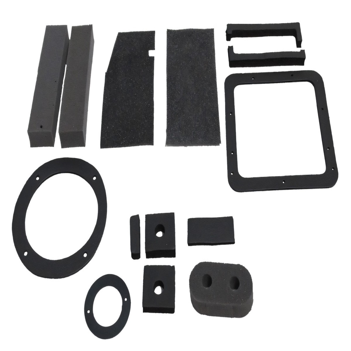 Heater Box Gasket Kit Weatherstrip Seal for Ford Bronco 1966-72 SUV Pickup 13pc