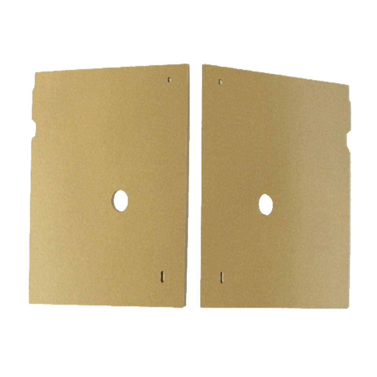 Interior Side Panel Backer Board Wood Hardboard 2pc for 59-60 Impala Convertible