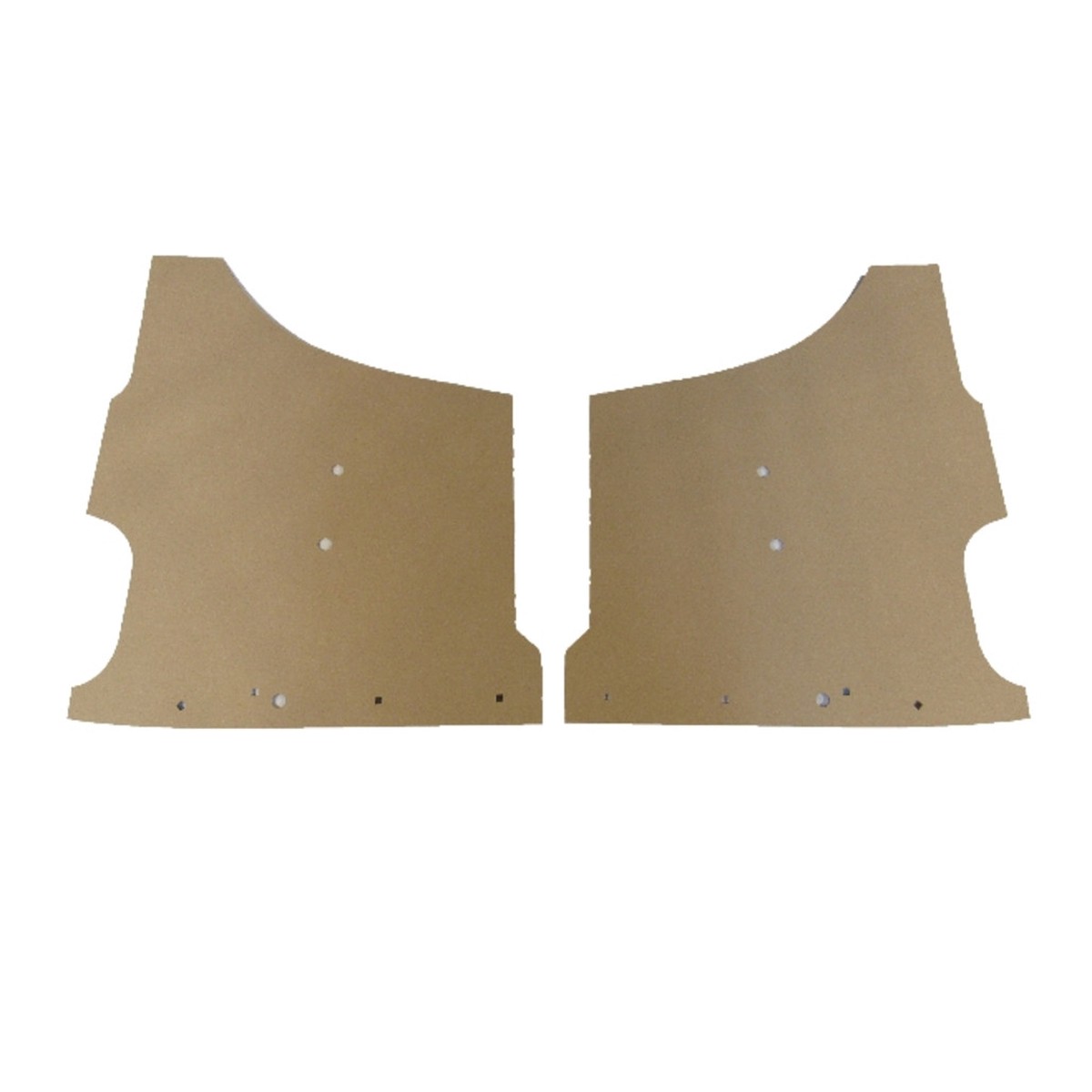 Interior Side Panel Backer Board for 1953-61 Studebaker C-Body 2Door Hardtop 2pc