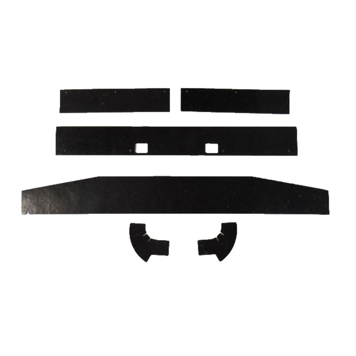 Upper Lower Rad To Radiator Support Seal 6Pc for 1961-1964 Pontiac Catalina