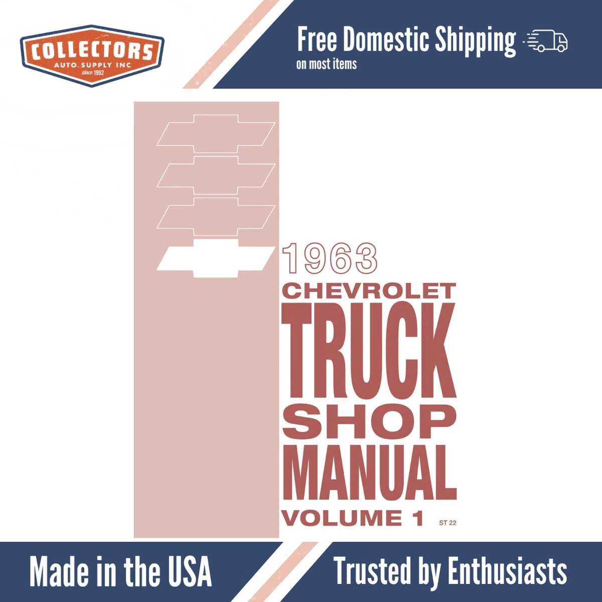 Service Manual for 1963 Chevrolet Truck