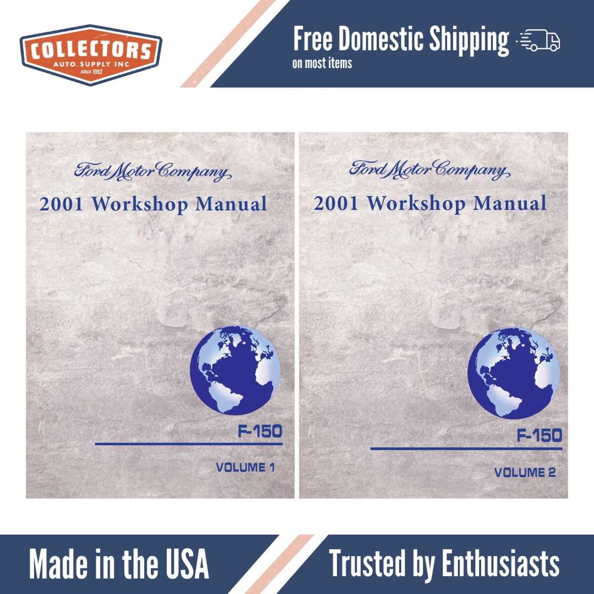 2001 Ford F-150 Truck Workshop Manual