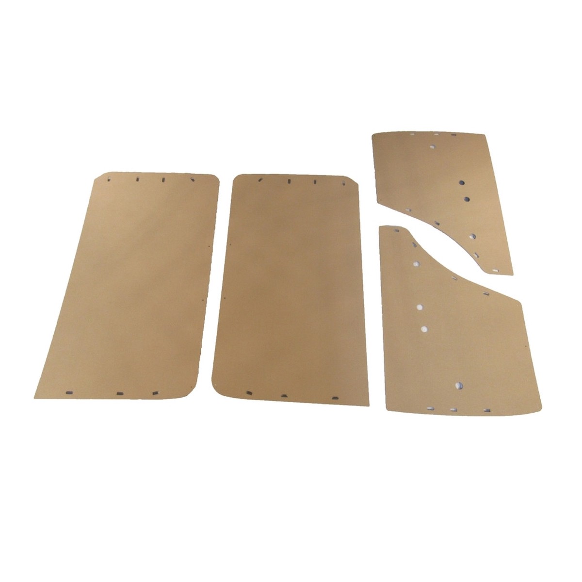 Interior Side Panel Backer Board for 46-48 Ford Anglia Prefect 2DR Sedan 14 4pc