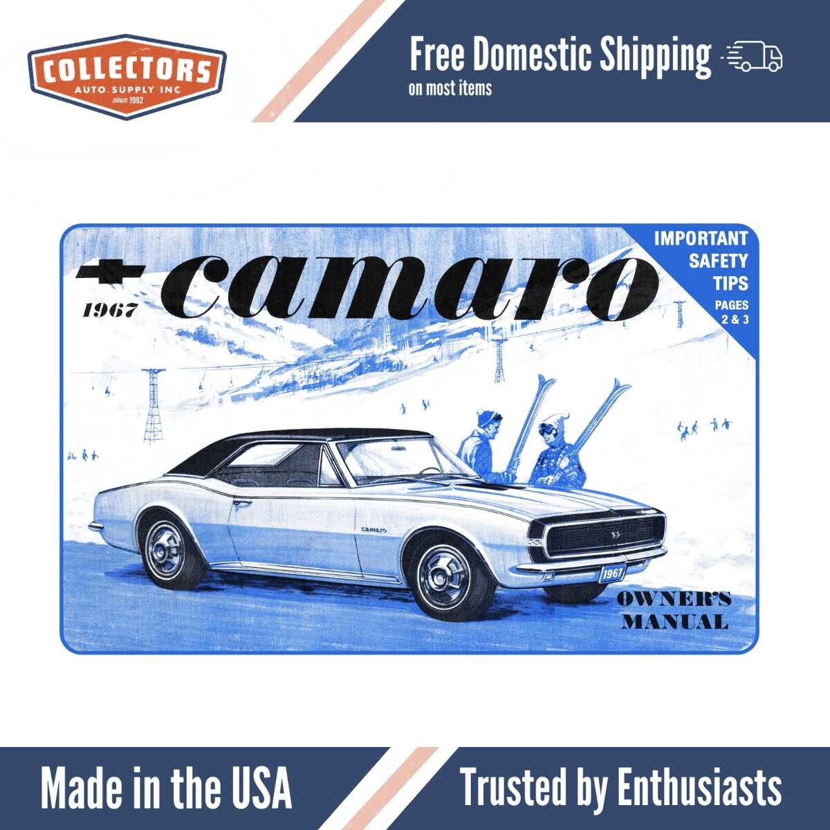1967 Chevrolet Camaro Owners Manual