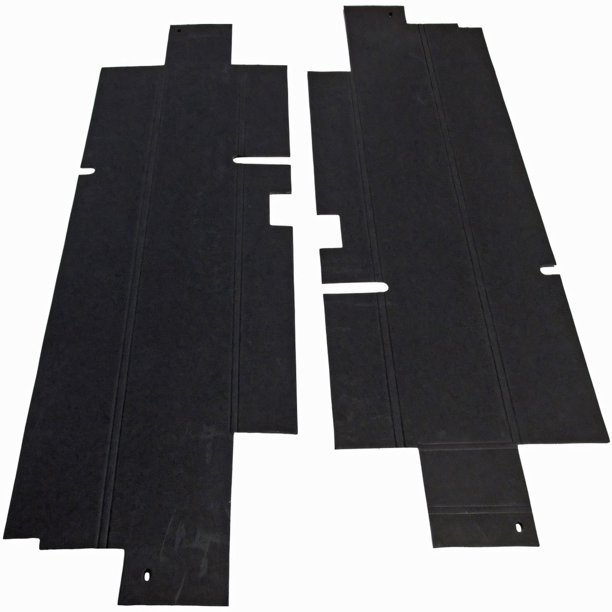 Body Gasket Kit Weatherstrip Seal for 1970 Mercury Cyclone Rear Black 2 pieces