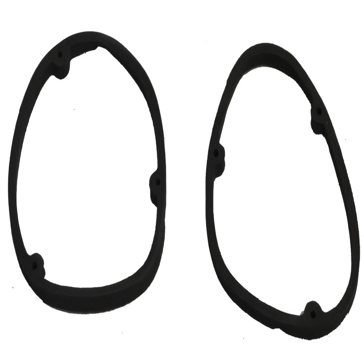 Taillight Lens Gaskets 2Pcs for Chevrolet Fleetside 1955-59 24DR Rubber