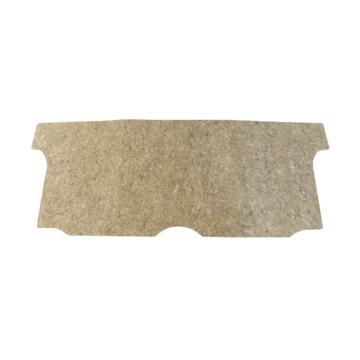 Trunk Divider Insulation Jute 1pc for 1962-1963 Pontiac Catalina Hardtop Gray