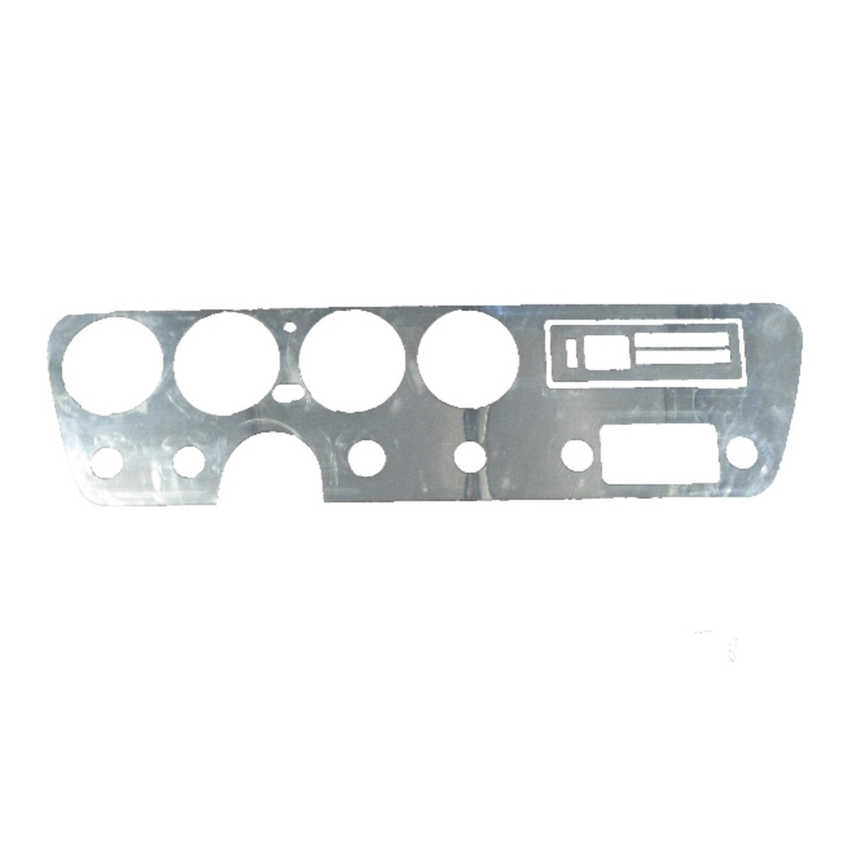 Dash Cover Insert Backer for 1967 Pontiac GTO Aluminum Standard Front 2 pieces