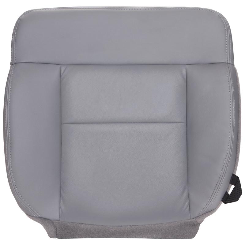 2004 - 2008 Ford F150 Lariat Regular Cab - Driver Side Bottom Seat Cover - Bucket or 40/20/40 Seats - Medium Flint - All Vinyl - P7