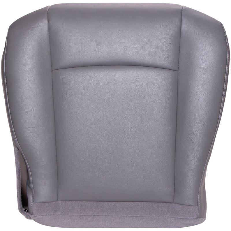 2009 - 2014 Ford Econoline E150 - Front Bucket Seat - Passenger Side Bottom Cover - Medium Flint All Vinyl
