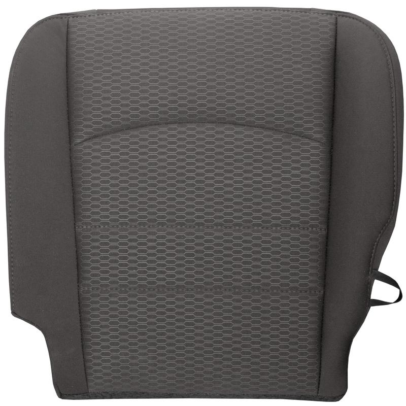 2014 DODGE RAM SXT 3500 - Crew Cab | Front Row | Driver Side | Bottom Cover | OEM Cloth - Diesel Gray (Trim Code A8)