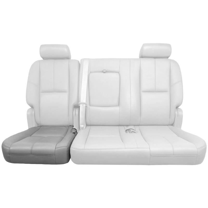 2008- 2014 Chevrolet Silverado 3500 LTZ, Second Row Passenger Side 40 Portion Bottom Cover, Ebony Leather/Vinyl
