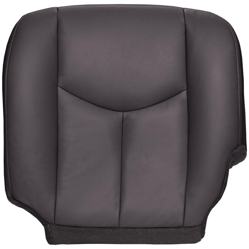 2003 - 2006 Chevrolet Silverado Extended Cab - Driver Bottom Cover - Very Dark Pewter - OEM Material - Leather/Vinyl